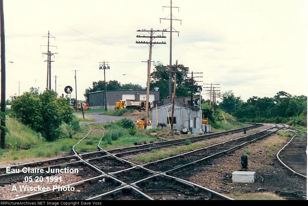 Eau Claire Jct as it looked in May of 1991